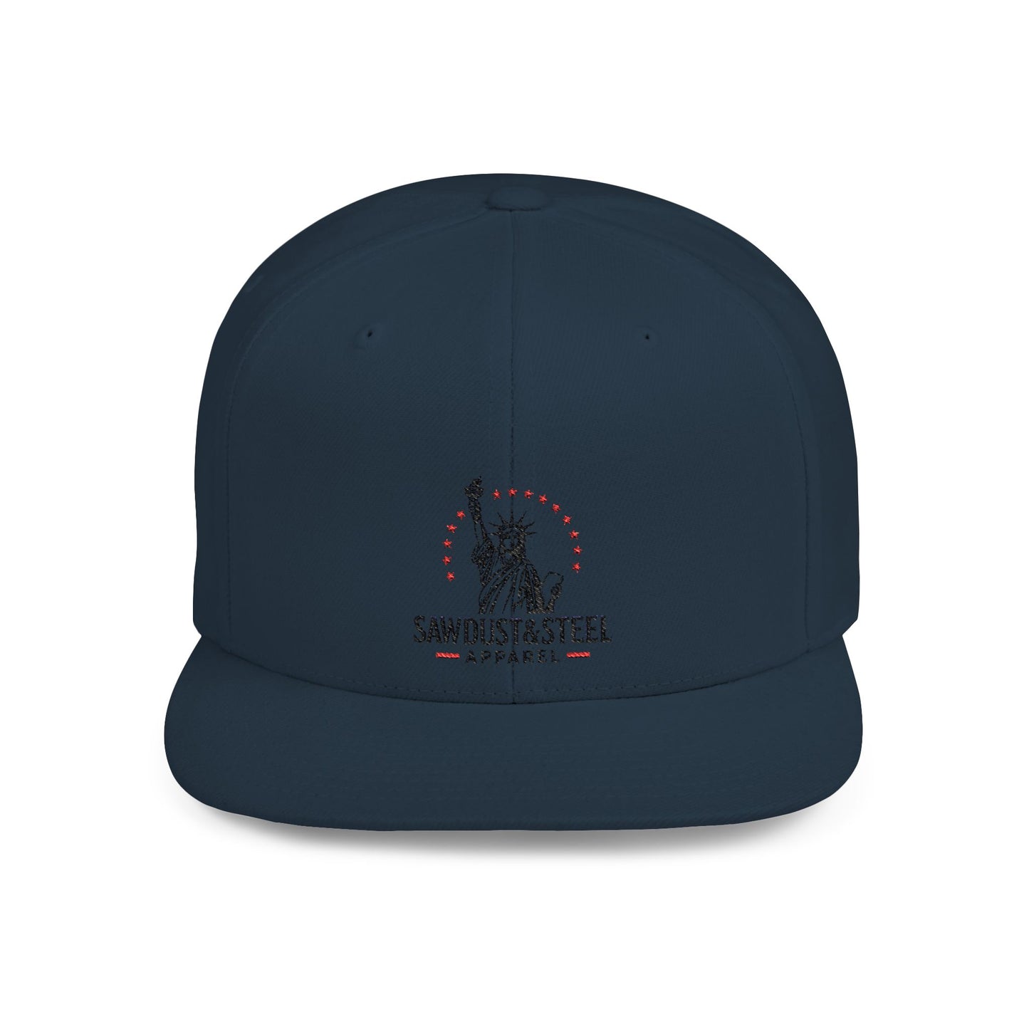 Patriotic Flat Bill Snapback Cap - Ideal for Outdoor Events, Gifts for Dad, Trendy Accessories, 4th of July, Casual Wear