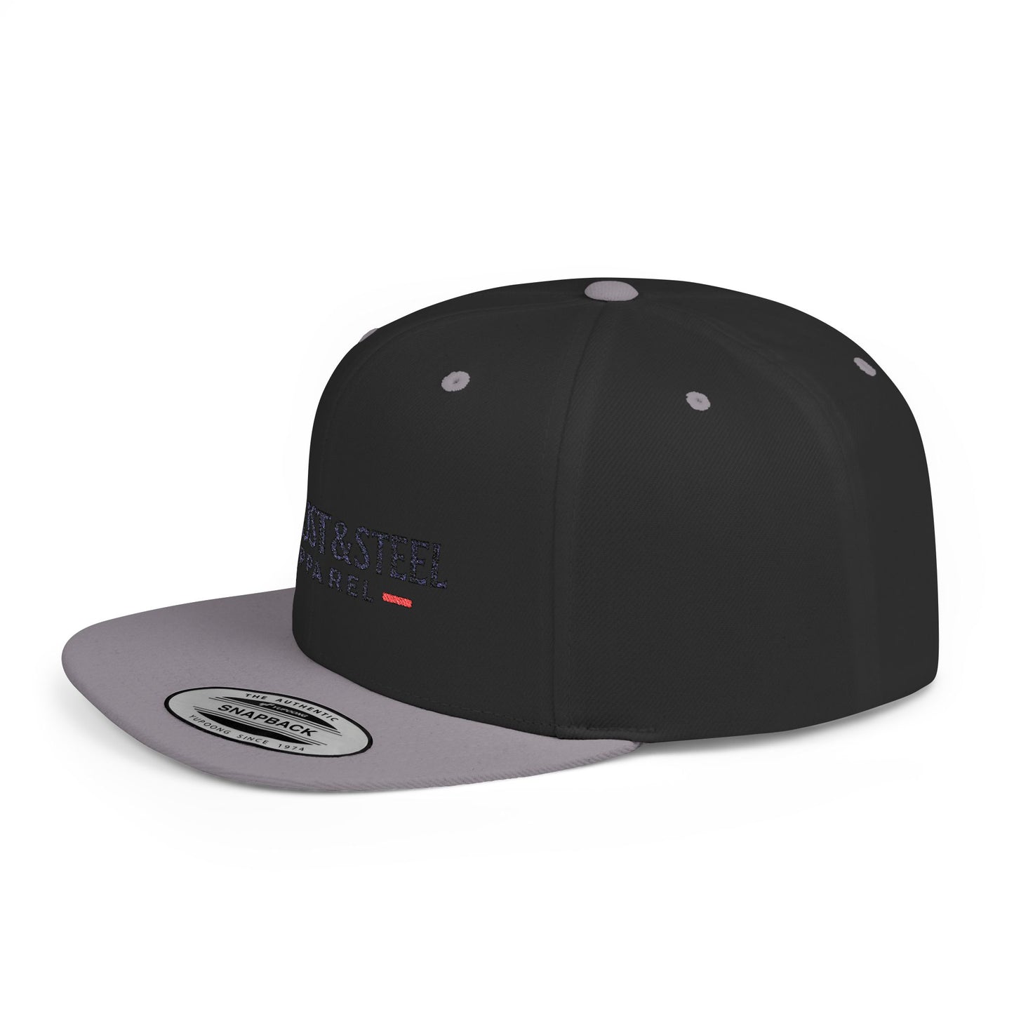 Stylish Flat Bill Snapback Hat, Casual Streetwear Cap, Adjustable Snapback for Men and Women, Trendy Accessories, Gift for Any Occasion