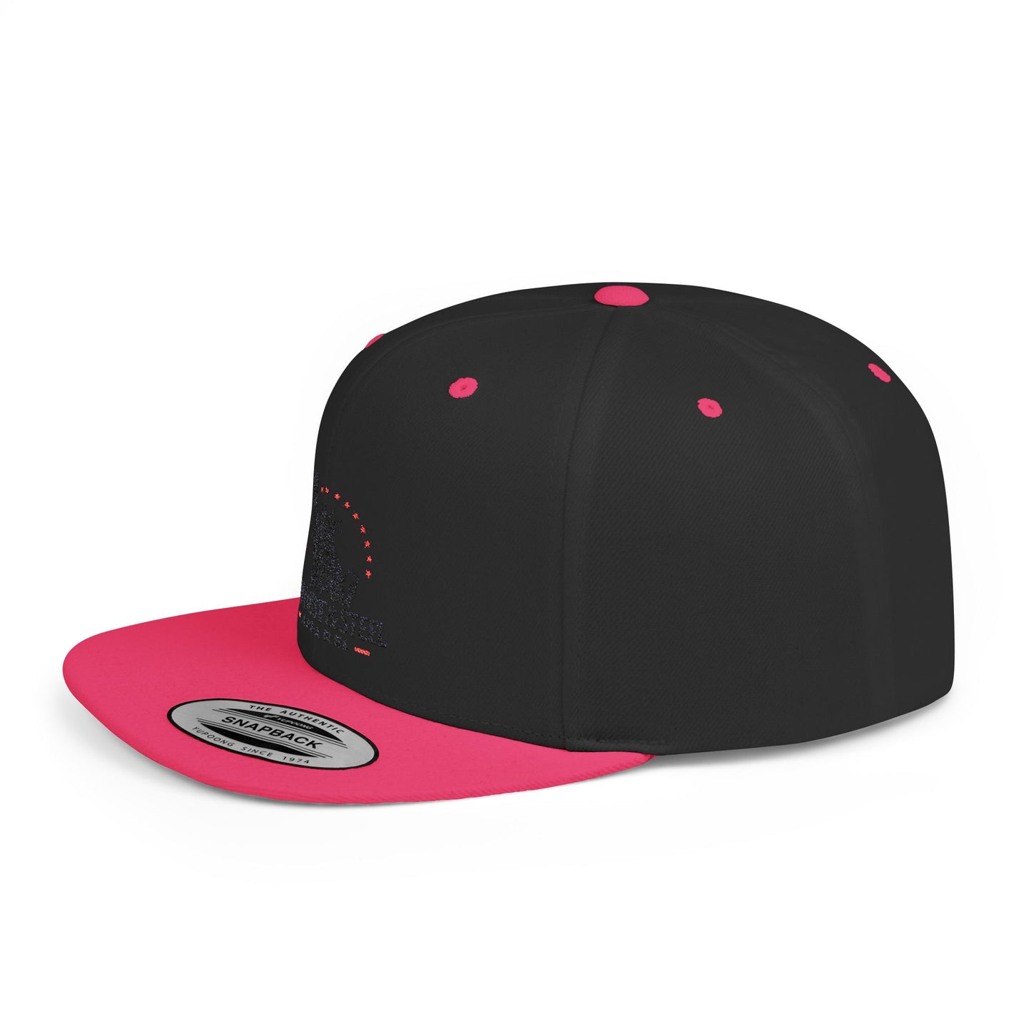Patriotic Flat Bill Snapback Cap - Ideal for Outdoor Events, Gifts for Dad, Trendy Accessories, 4th of July, Casual Wear