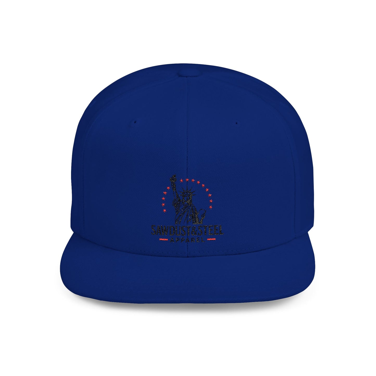 Patriotic Flat Bill Snapback Cap - Ideal for Outdoor Events, Gifts for Dad, Trendy Accessories, 4th of July, Casual Wear