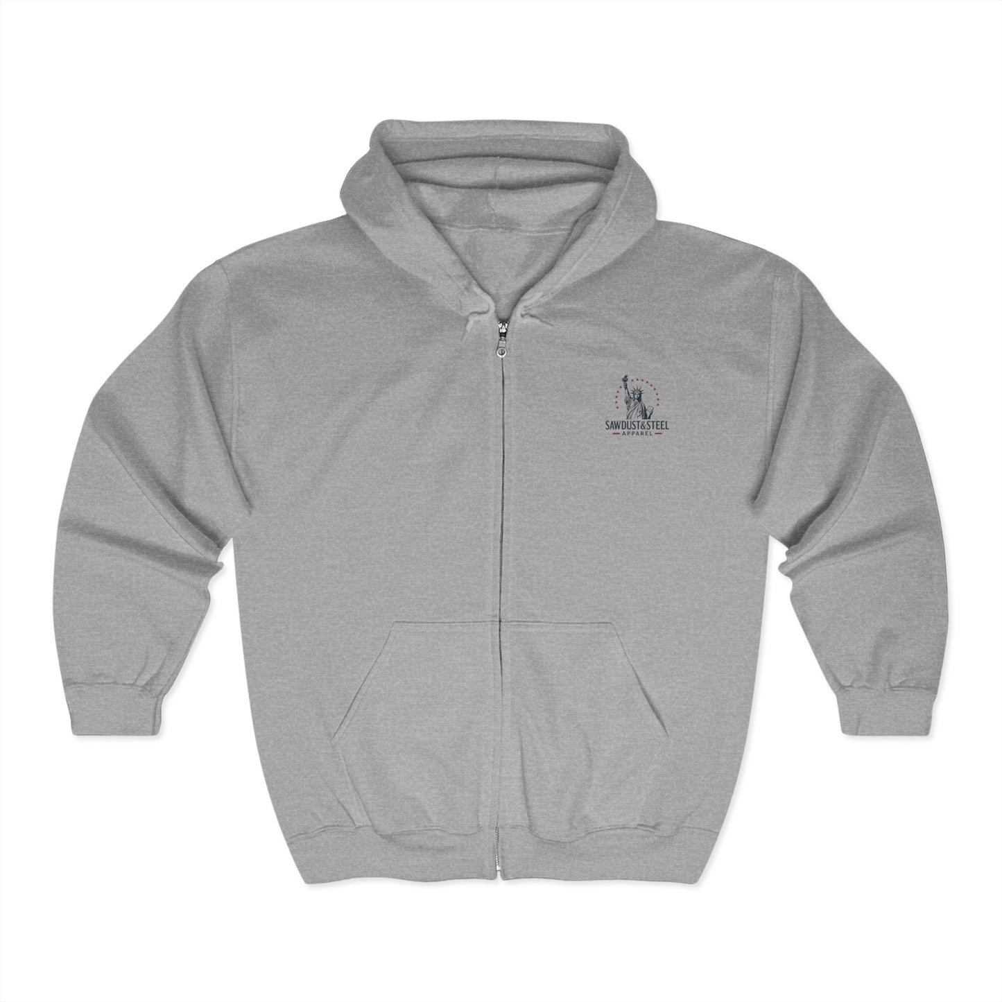 Bun's & Guns Unisex Full Zip Hooded Sweatshirt