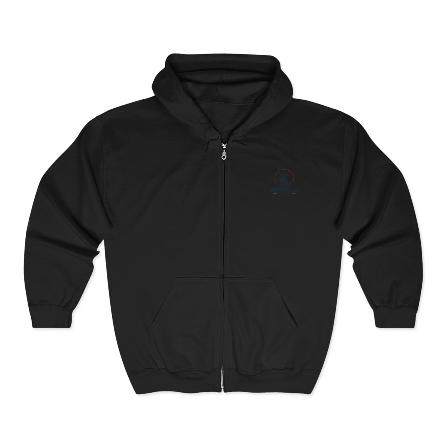 Bun's & Guns Unisex Full Zip Hooded Sweatshirt