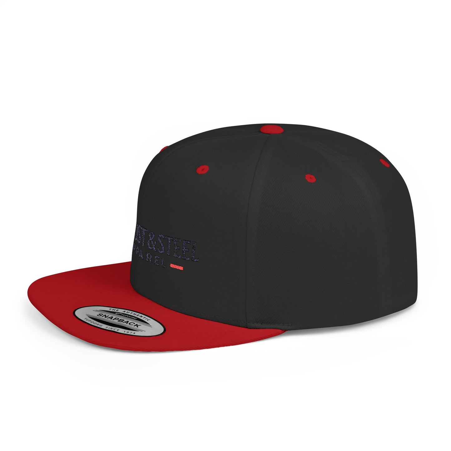Stylish Flat Bill Snapback Hat, Casual Streetwear Cap, Adjustable Snapback for Men and Women, Trendy Accessories, Gift for Any Occasion