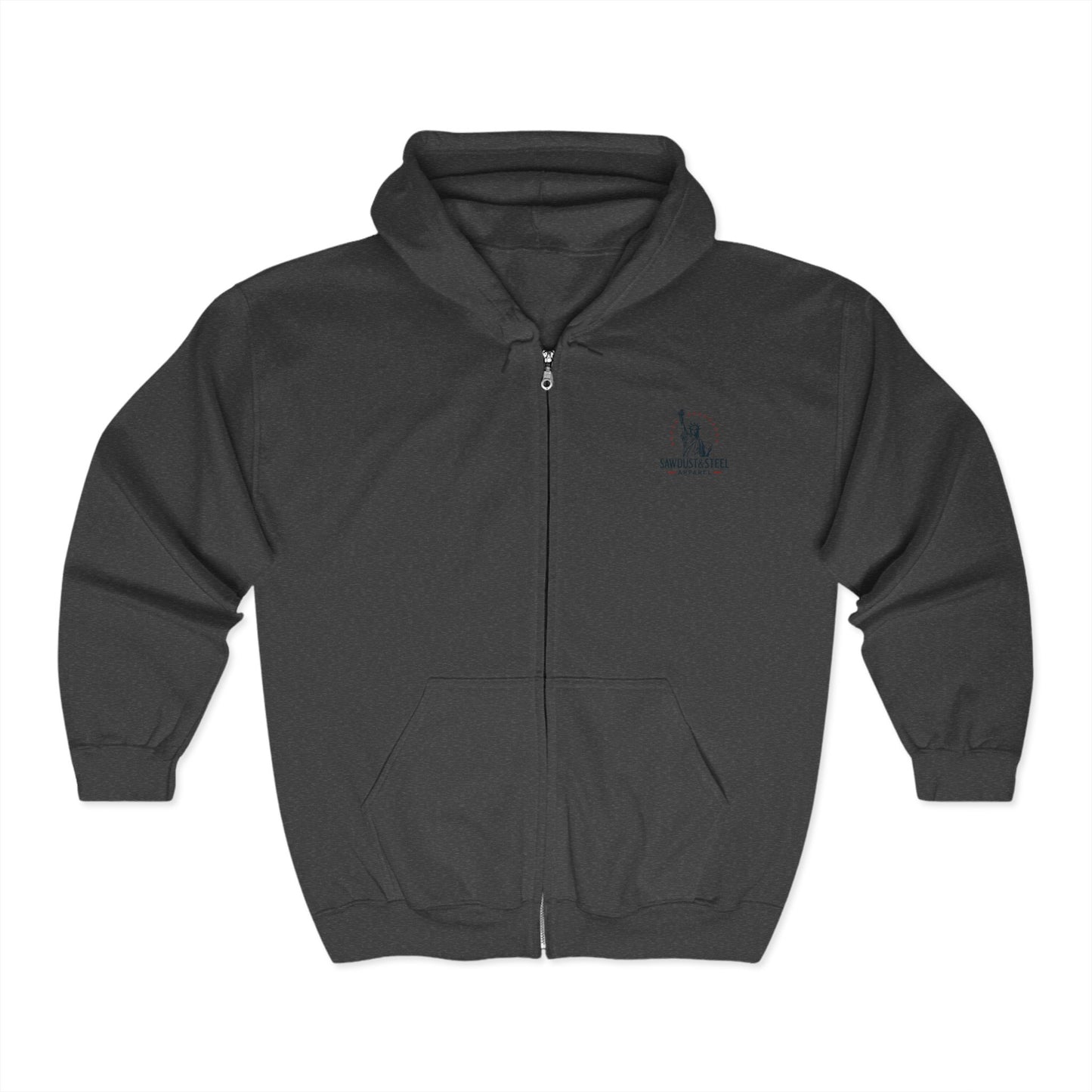 Bun's & Guns Unisex Full Zip Hooded Sweatshirt