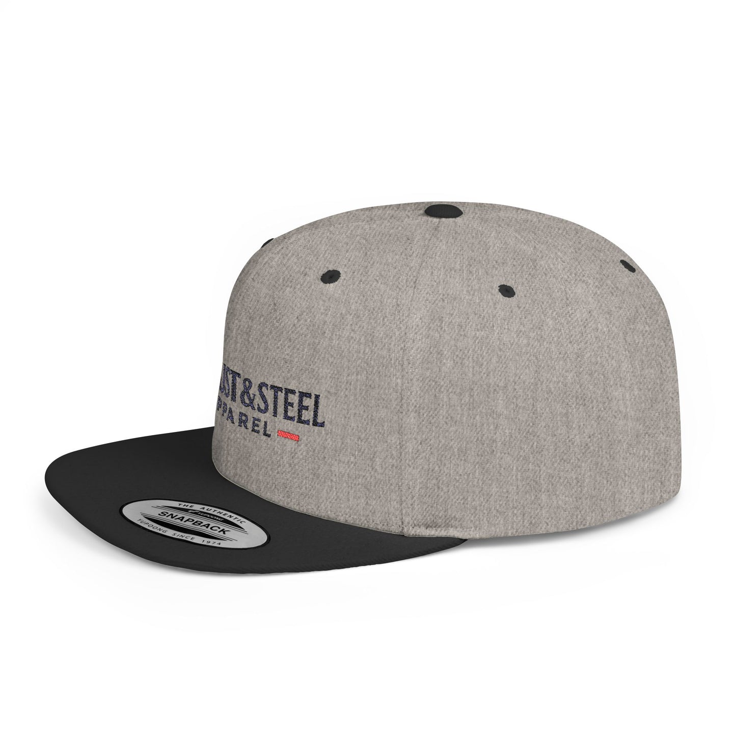 Stylish Flat Bill Snapback Hat, Casual Streetwear Cap, Adjustable Snapback for Men and Women, Trendy Accessories, Gift for Any Occasion