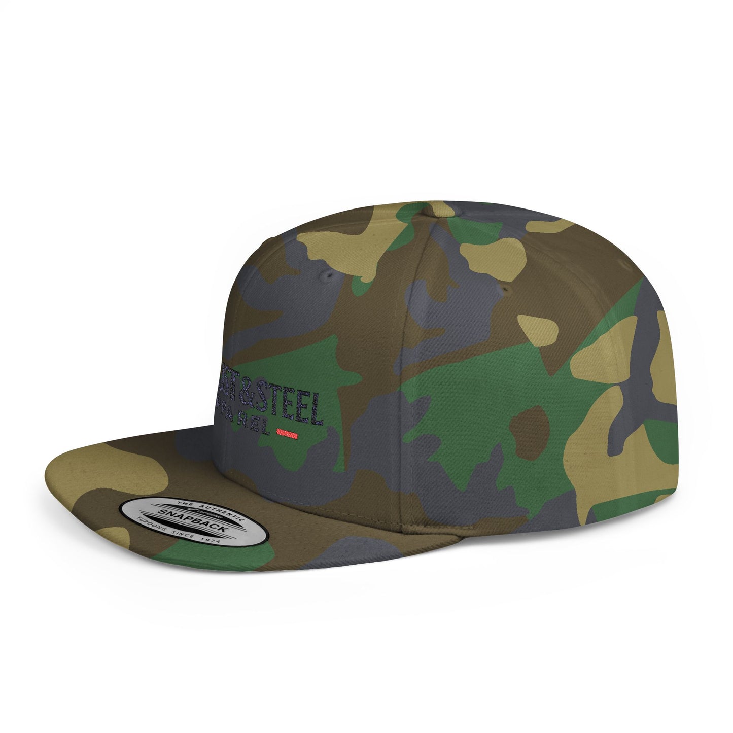 Stylish Flat Bill Snapback Hat, Casual Streetwear Cap, Adjustable Snapback for Men and Women, Trendy Accessories, Gift for Any Occasion